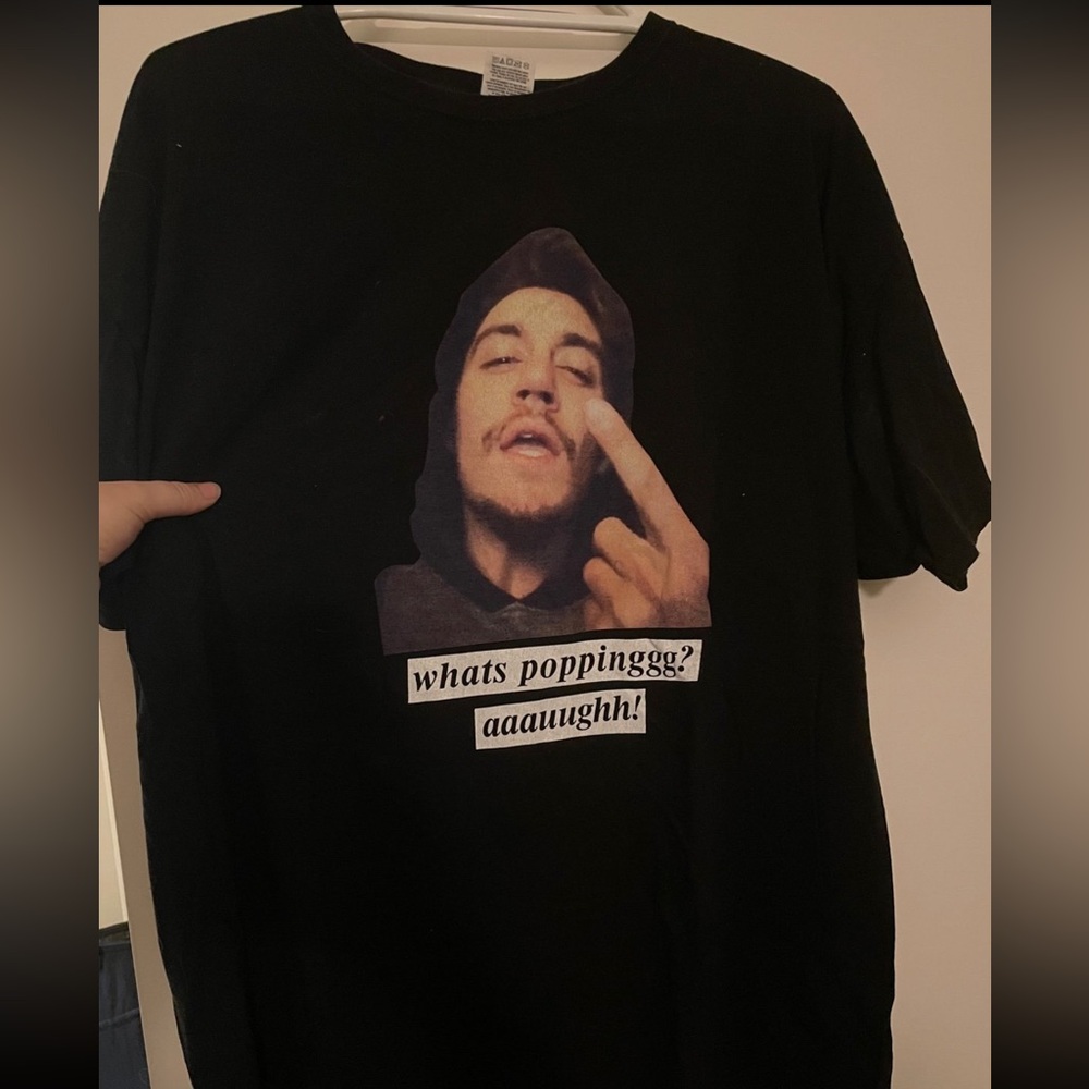 Casey Frey “What’s Popping” graphic T-Shirt